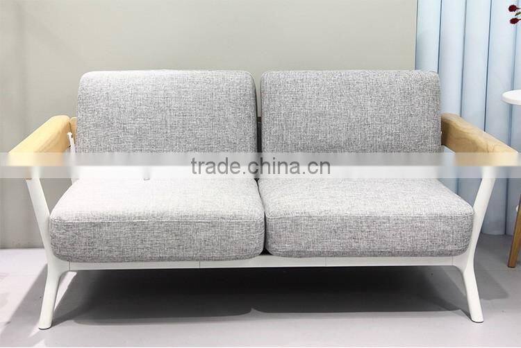 Living Room Sofa Furniture One or Two Seat Fabric Sofa
