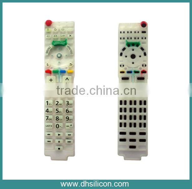 Remote control silicon keypad