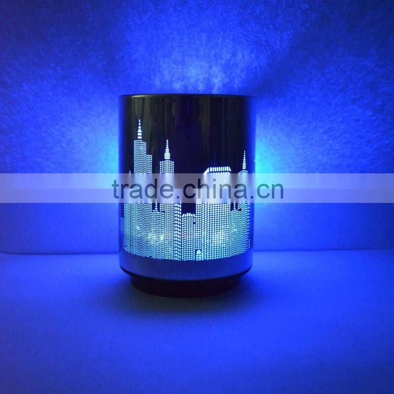 2014 New novelty LED color changing push light, butterfly design table lamp
