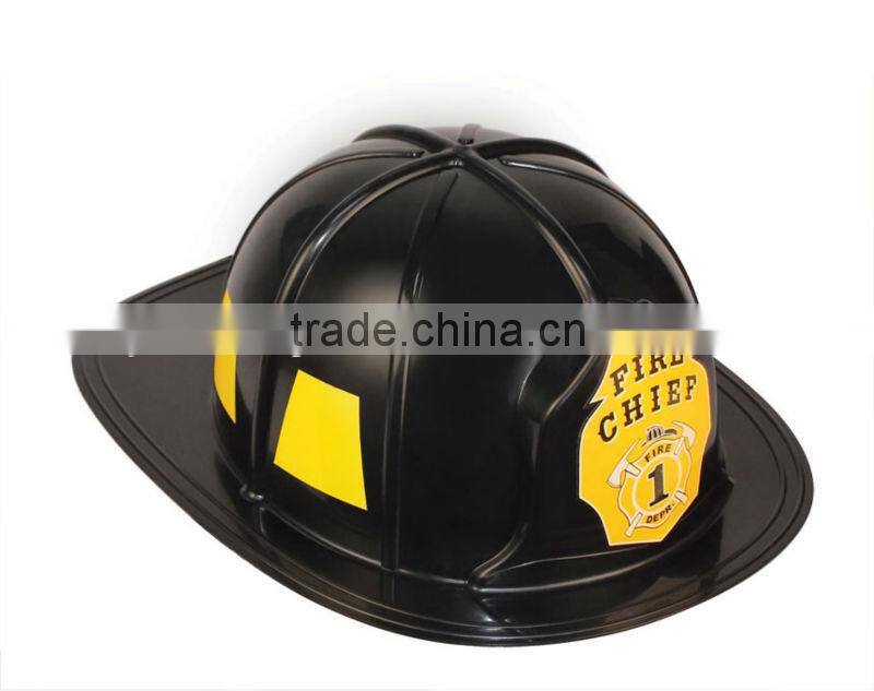 Plastic helmet Fire helmet with light for children for party or roleplay party