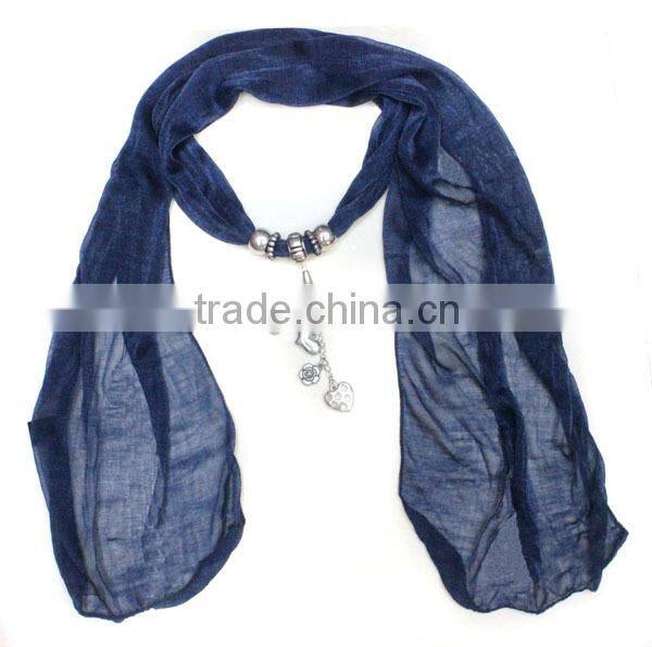 China supplier high quality fashion jewelry scarfs