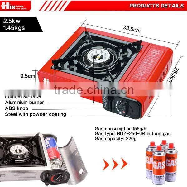 indoor high quality picnic gas stove korea