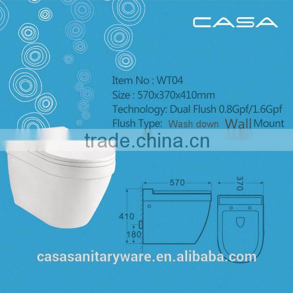 European water closet elongated p trap toilets