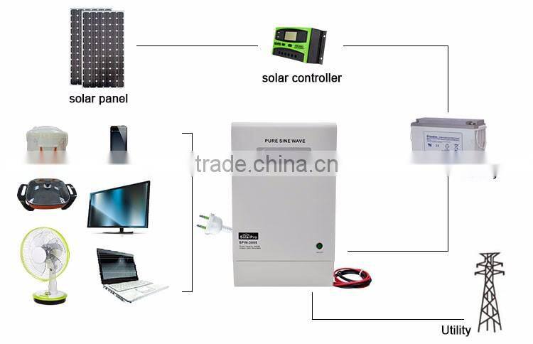 1000w 3000W solar power inverter with charger