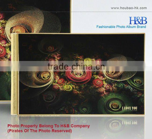 H&B high quality acrylic black wedding photo album