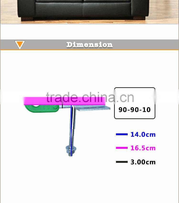 furniture of rattan recliner mechanism parts hardware furniture adjustable hinges reclining sofa headrest hinge