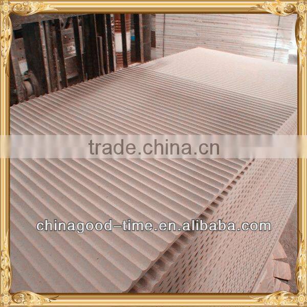 Raw MDF wave board for decorate or furniture making