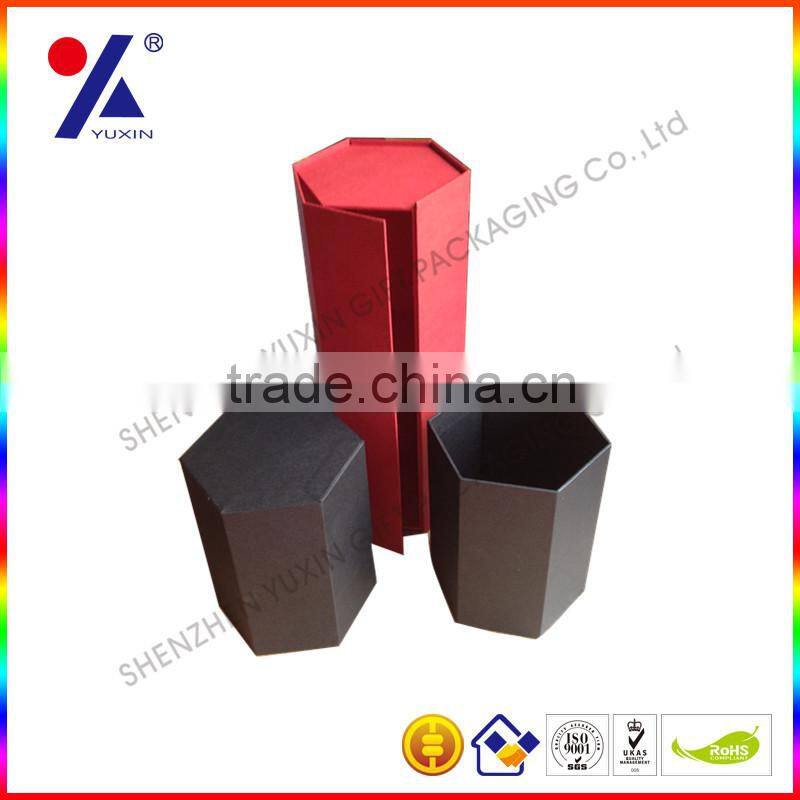 POLYGON TUBE PACKAGING BOX / PURE COLOR GIFT BOX / WHOLESALE SHENZHEN YUXIN GIFT PACKAGE / FREE SAMPLE / FACTORY PRICE
