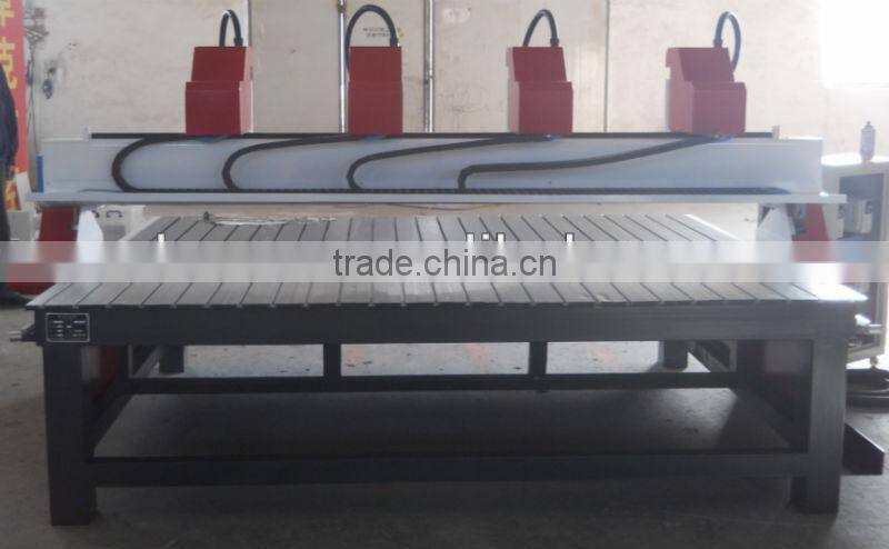 CNC Multi-Head Engraving Machine With 4 Spindles ZK-2514-4