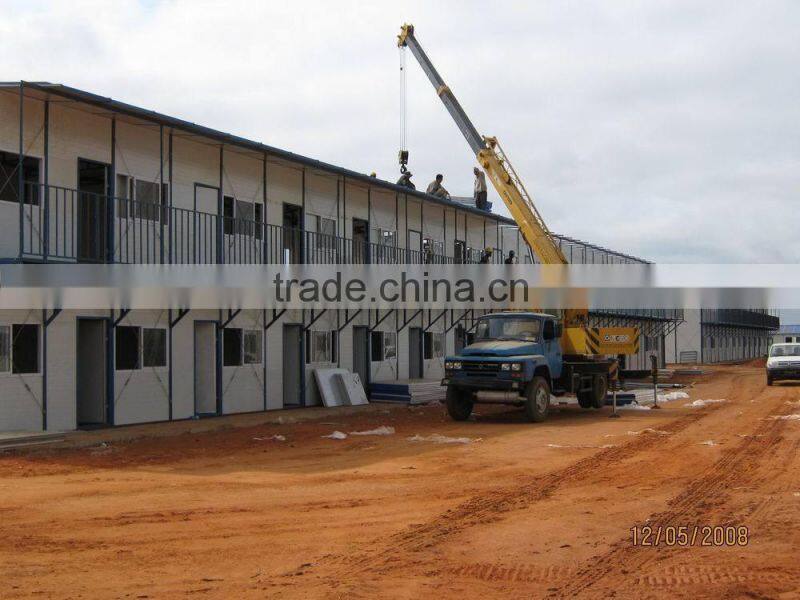 Insulated portable cabin shed, construction labor camp, high fashion houses