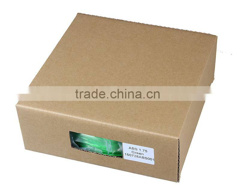 3D sublimation printer Material Filament ABS 1.75mm/3.0mm 1kg for 3D printer Green