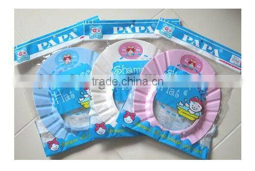 Hot Selling Foam Waterproof EVA Baby Shower Cap