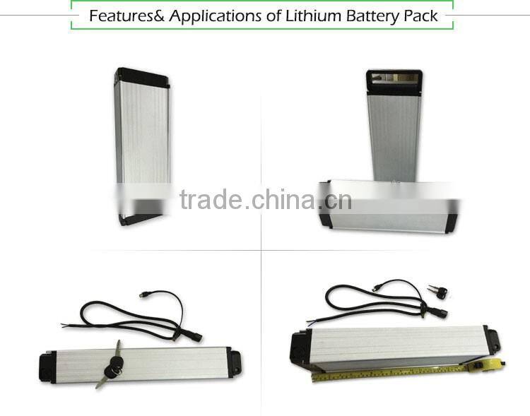 Hot Selling Frame Case Electric Bicycle Battery 36V 14.5Ah Build by Brand Cells High Quality