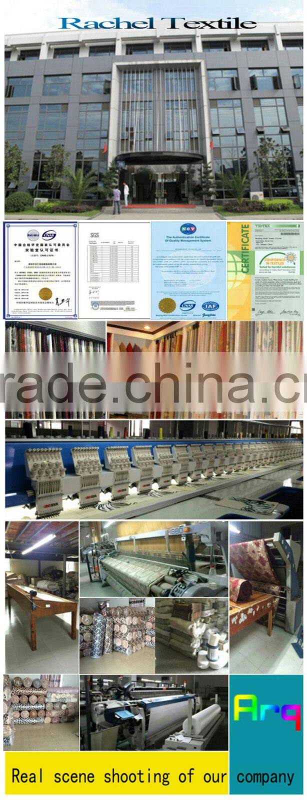 red brown chenille jacquard mid-east style curtain/sofa fabrics-heavy weight