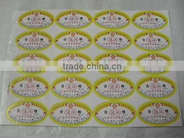 thermal paper printing sticker label high quality manufacturer