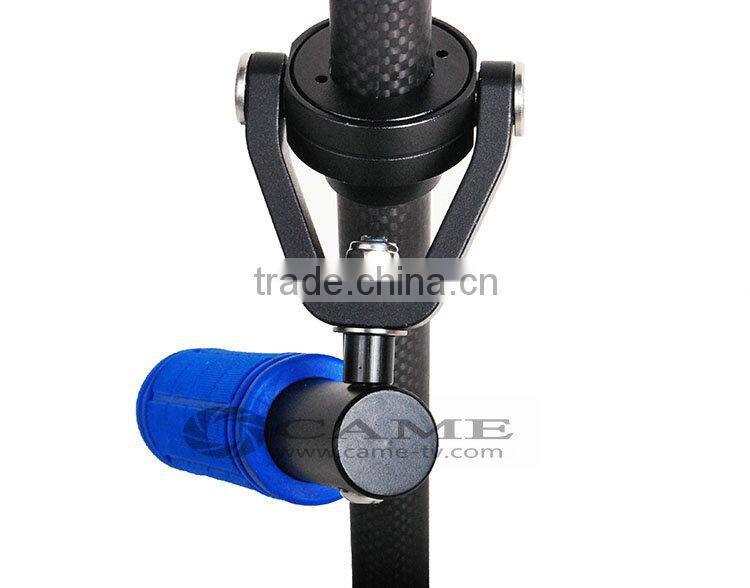 S63C 63CM Foldable Mini Handheld Carbon Fiber Steadycam Camera Stabilizer