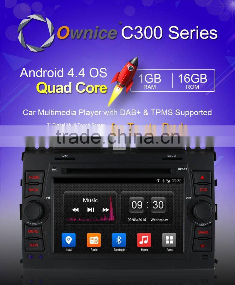 7 Inch android 4.4 quad core Car GPS for TOYOTA PRADO 2002 2003 2004 with Russia Menu support TPMS