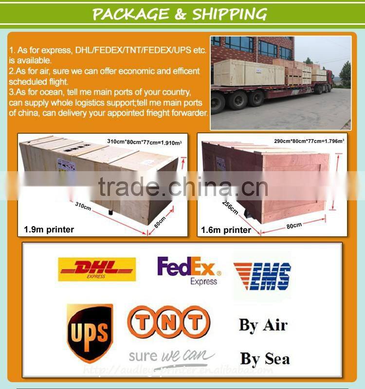 Popular digital Sublimation printer.1.8m size large format thermal textile printer-SN-D1018