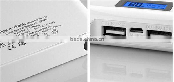 Dual USB output with LED indicator popular 12000mah power bank
