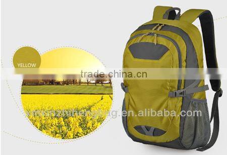 new vintage canvas travel and hiking student school backpack bag manufacture wholesale in Guangzhou