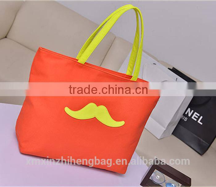 New Design Hot Sale Fashion Custom Printed Canvas Tote Bags