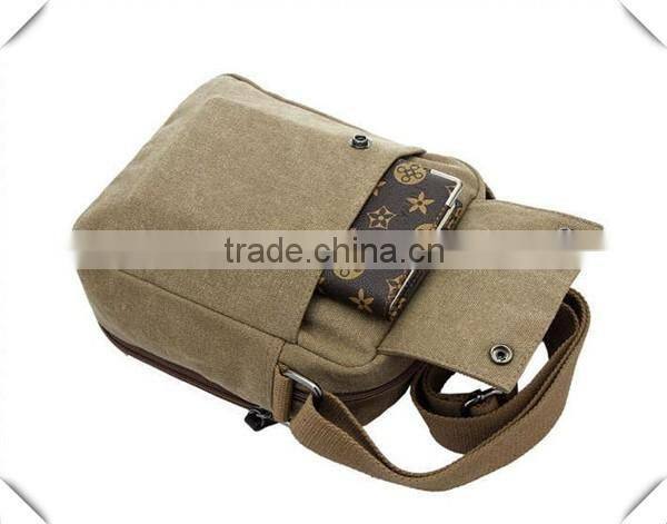 Classic Messenger Bag - Vintage Canvas Shoulder Bag for All-Purpose Use