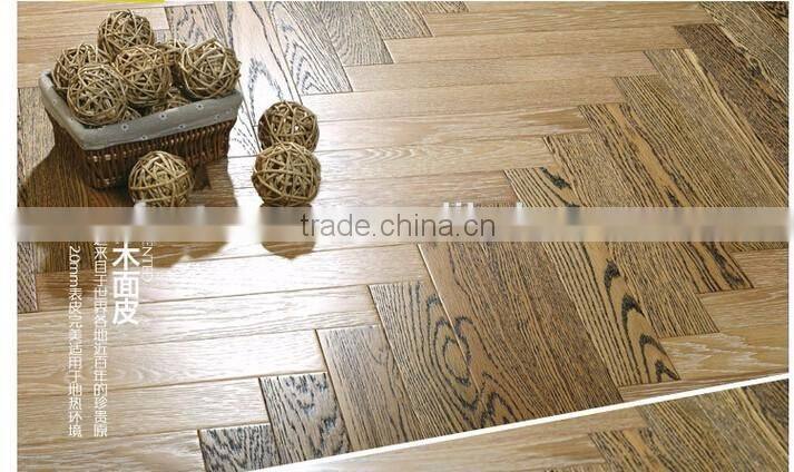 15mm carbonized wood PU oak parquet warm Heat resistant to wear Living room, bedroom, hallway 4507515