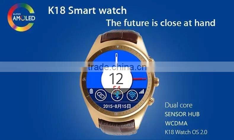Dual core touch screen supports ultra versatile smart watches