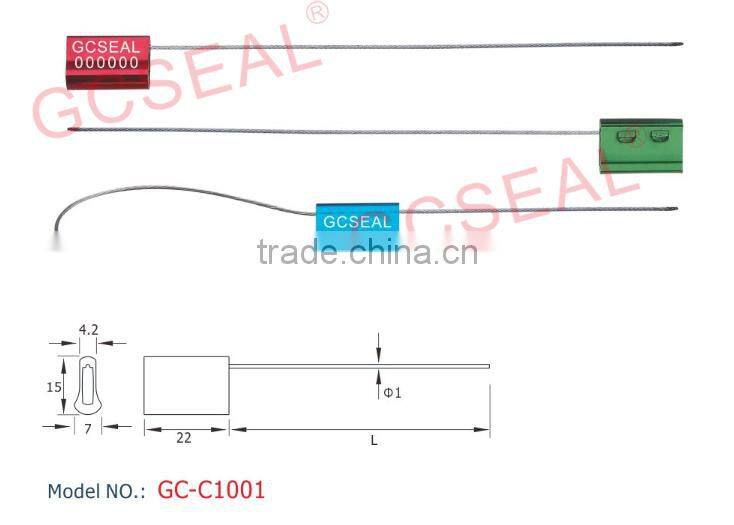 pull tight Cable Seal GC-C1001 with 1mm Diameter