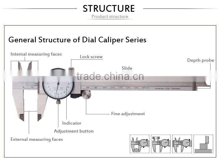 precision dial caliper