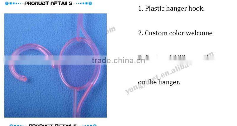 pink plastic small underwear clips hanger