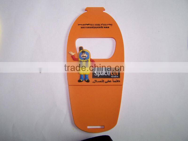 special design cartoon foldable rubber mobile holder