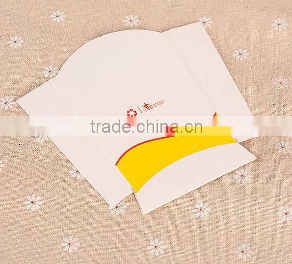 red Custom Printed Paper Fish and fried Chips paper Box