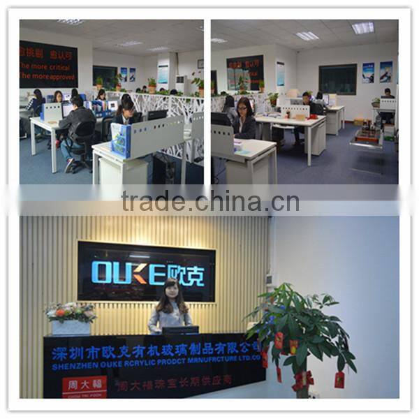 new products 360 rotating round acrylic knife display stand