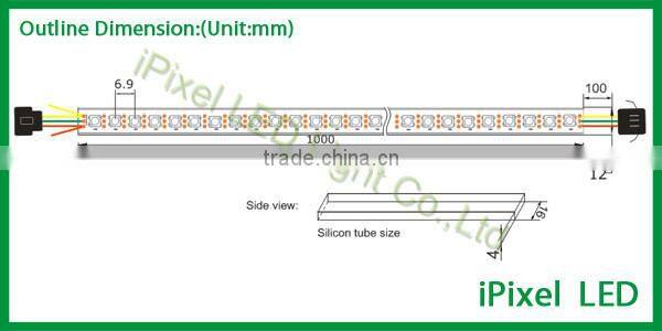 144pcs ws2812b addressable rgb led pixel strip with datasheet