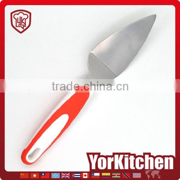 FDA LFGB Grade Latest design TPR handle kitchen cake pizza spatula