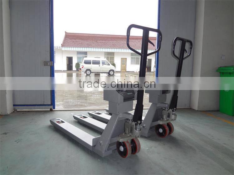 Hand Hydraulic Pallet Trucks With Scales