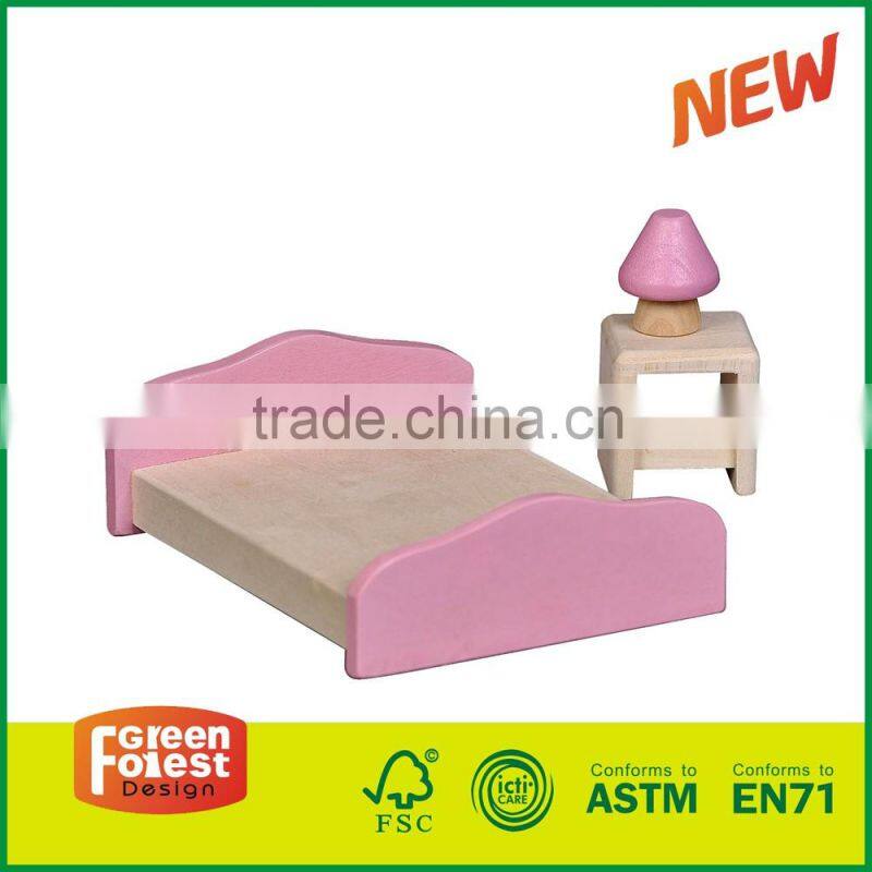 Mini Wooden Dollhouse Furniture Set, Kitchen dollhouse furniture 1:12