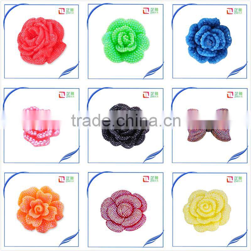 wholesale price of Flat back cute resin bows