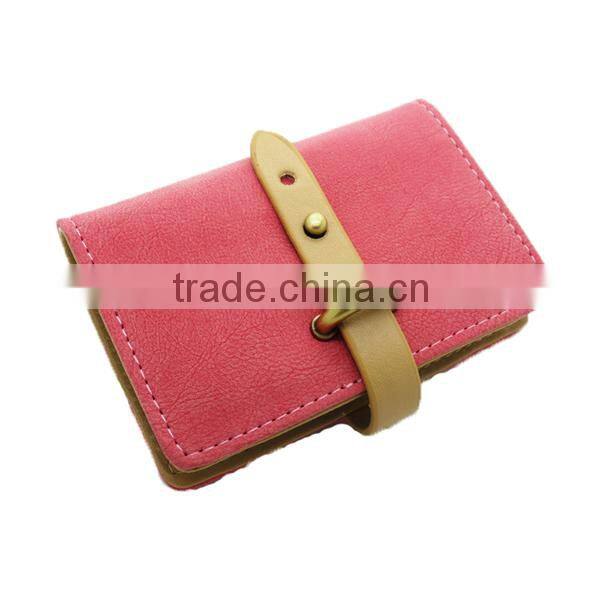 Fashion lady's card holder,leather lady's card holder