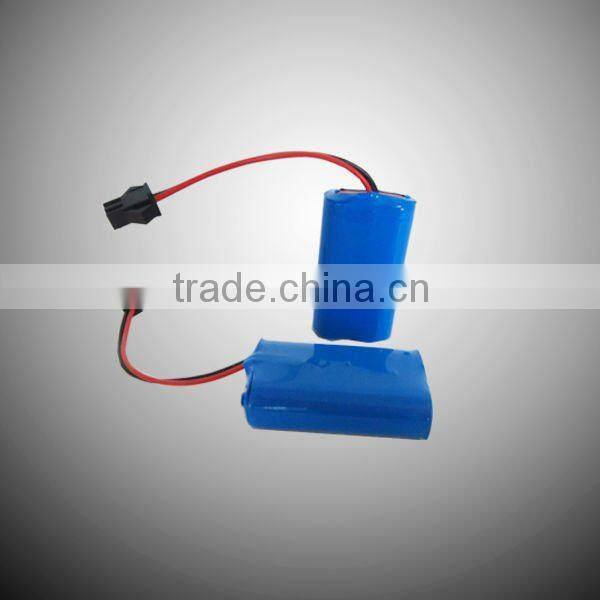 TrustFire in parallel 2*14500 3.7v rechargeable battery pack(2*14500)