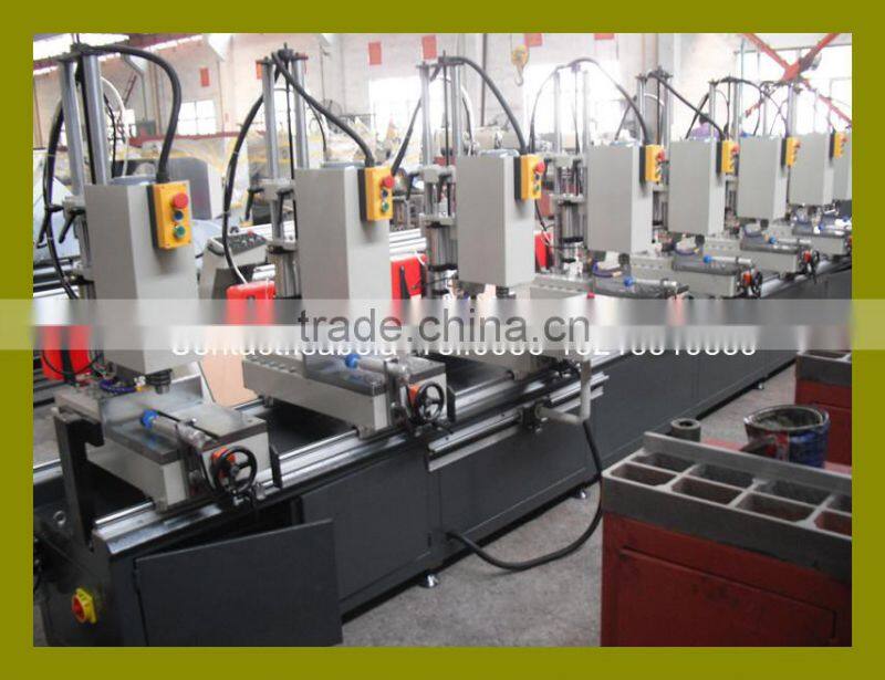 Double head Aluminum window drilling machine