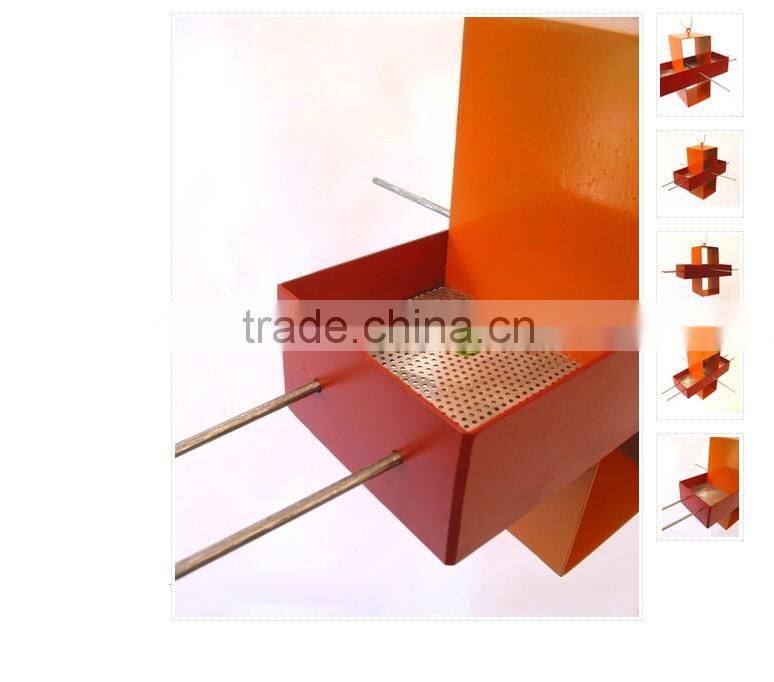 Hot sale hanging garden large metal bird feeder