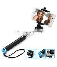 cell phone aluminum handheld flexible IOS android selfie stick