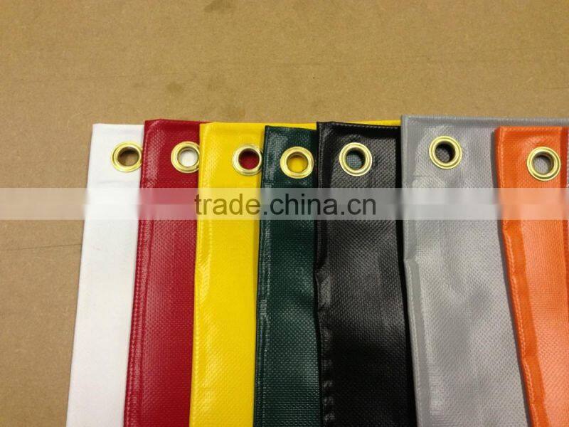 UV protection stock Heavy Duty PVC Tarpaulin , Awning and Side Curtain PVC Fabric