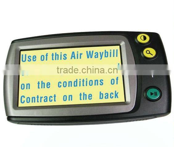 4.3" LCD HD color screen Portable Electronic Digital video Magnifier Reading Aid Magnification Range 6x-25x for Low Vision