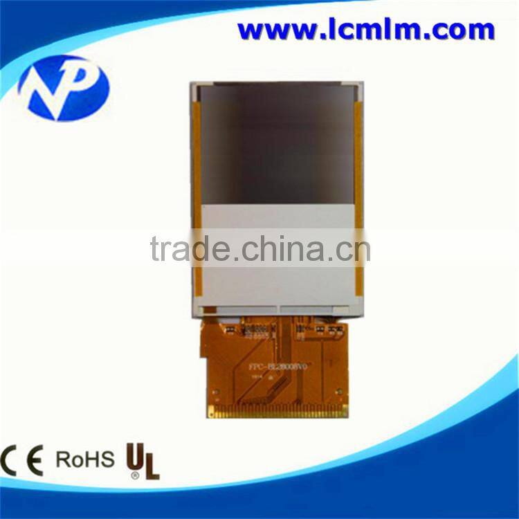 2.8 inch tft 240*320 graphic industrial control lcd display