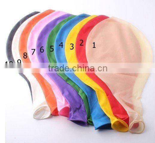 Wholesale Printed Number & Age Latex Balloons, Number Age 3/3rd Birthday Mixed Latex Balloons for Birthday Party Decorations