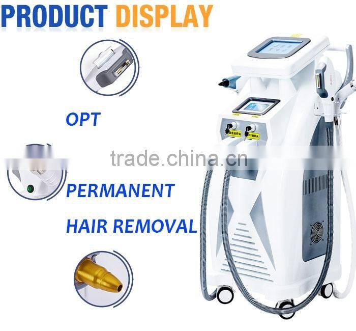 Topest OPT+Laser+Elight+RF Hair Removal For Four Functions with High Quality