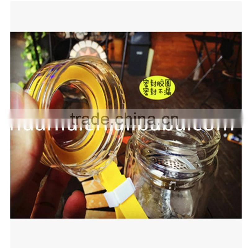 glass joyshaker water bottle, Borosilicate water bottle, Glass sports bottle